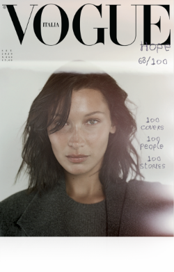 Vogue Italia first-cover